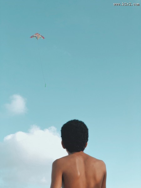 天上的风筝图片