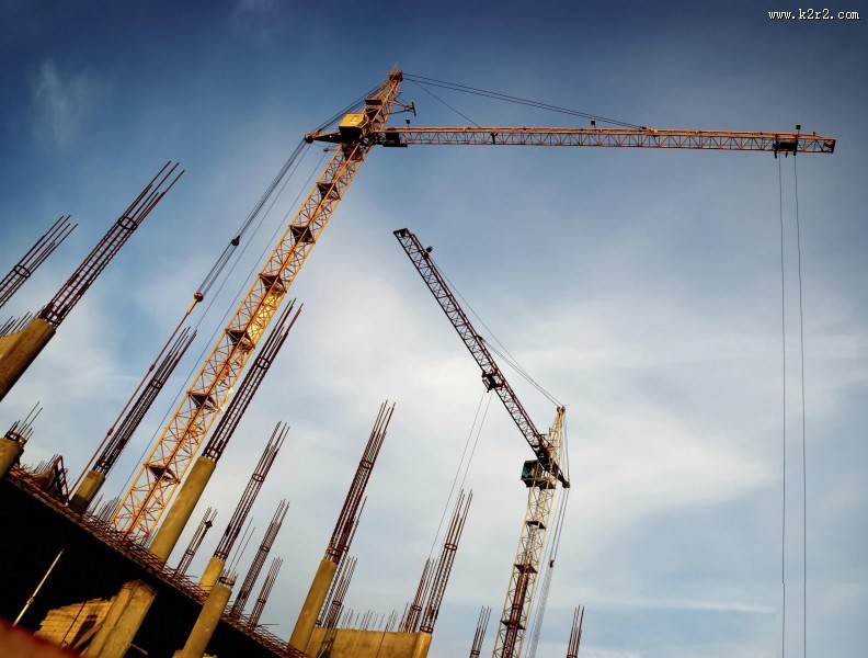 塔式起重机图片