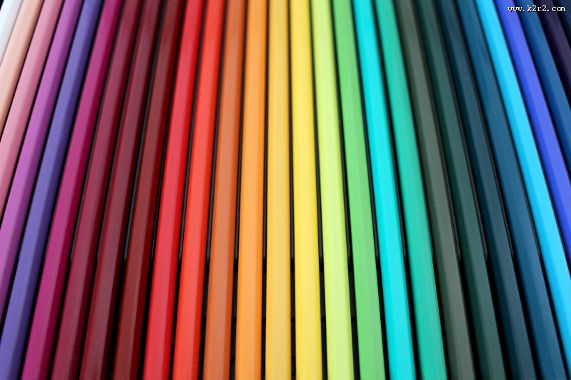 色彩缤纷的彩色铅笔图片