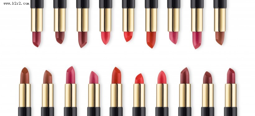 颜色鲜艳的美妆口红图片