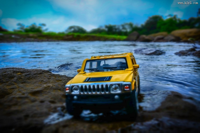 可爱的复古玩具车图片