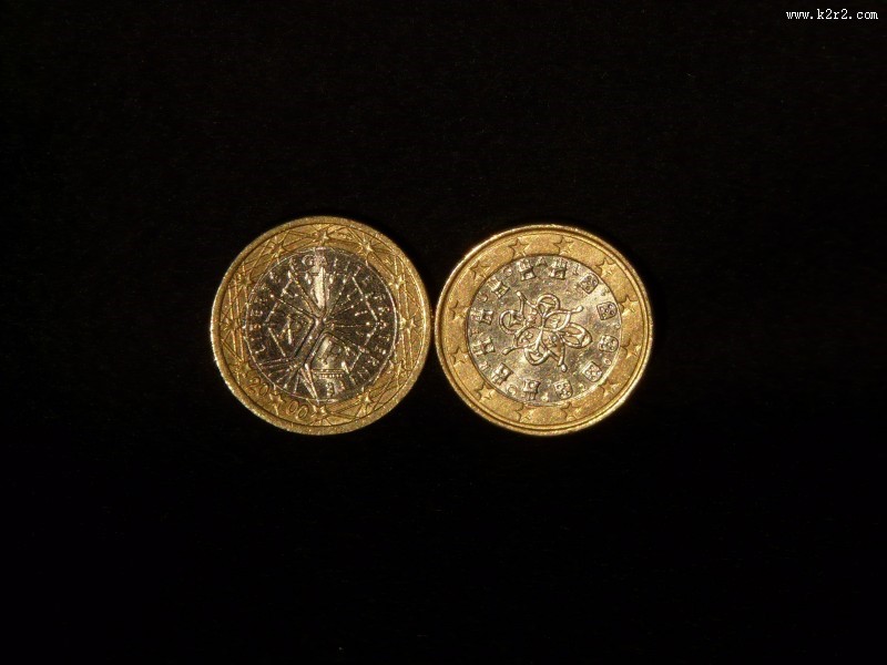 欧元硬币图片大全