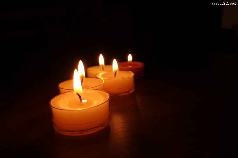 美丽的烛火图片大全