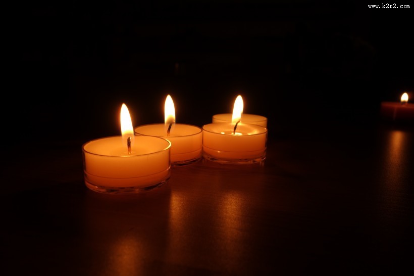 美丽的烛火图片大全