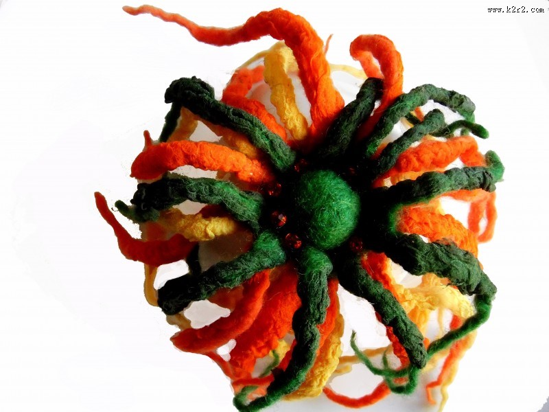 羊毛毡手工艺品图片