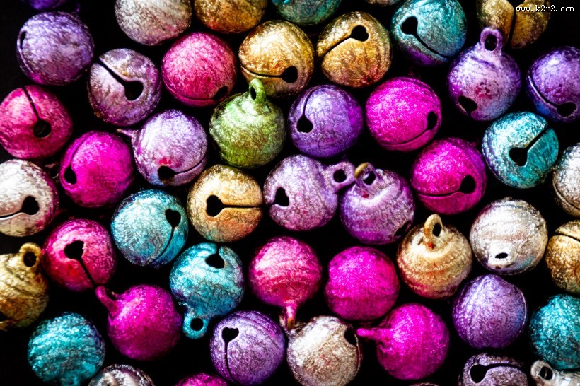 五彩小铃铛图片