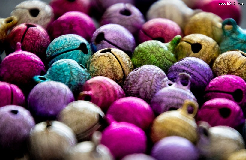 五彩小铃铛图片