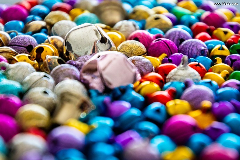 五彩小铃铛图片