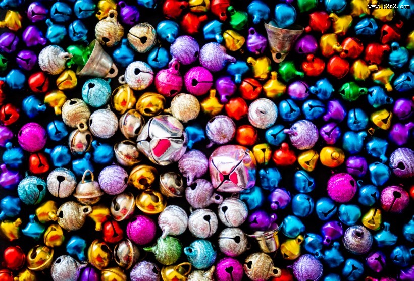 五彩小铃铛图片