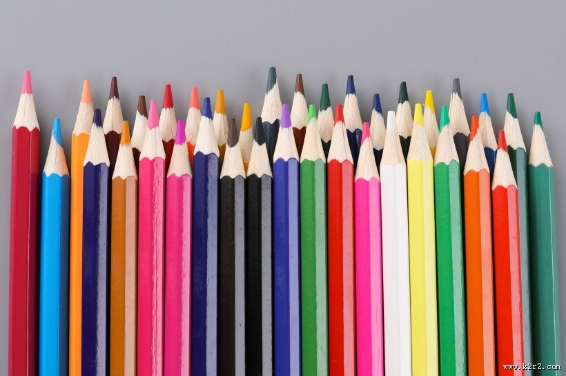 漂亮的彩色铅笔图片大全