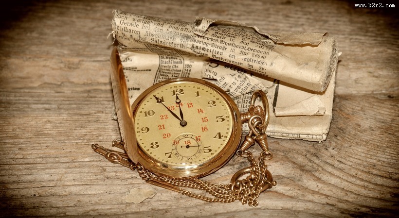 精美老式的怀表图片