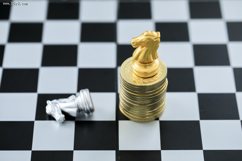 国际象棋金融经济对战图片
