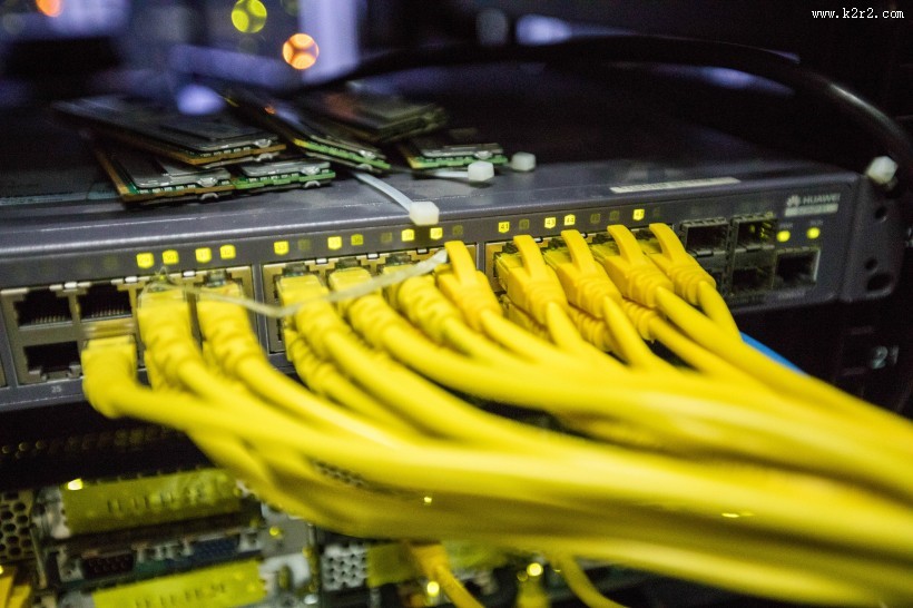 交换机网线图片
