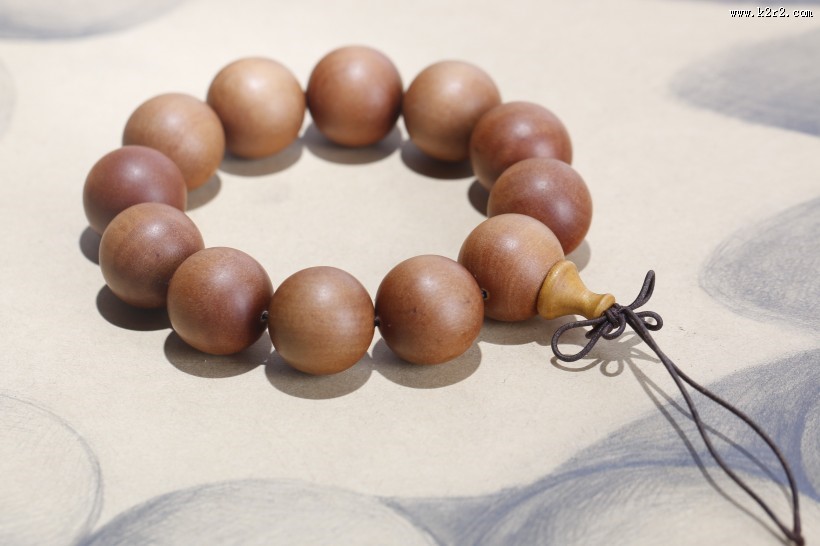 古朴的手串图片