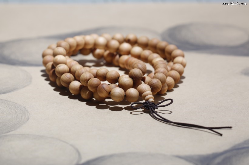 古朴的手串图片