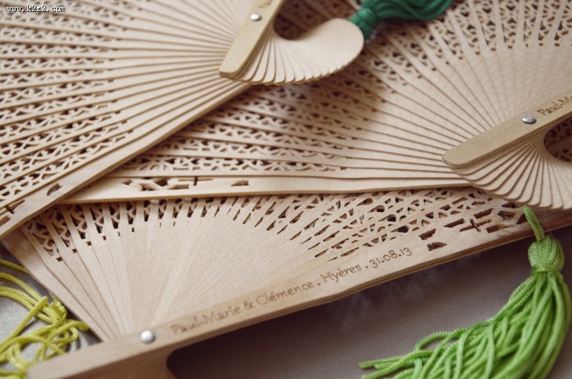 典雅的折扇图片