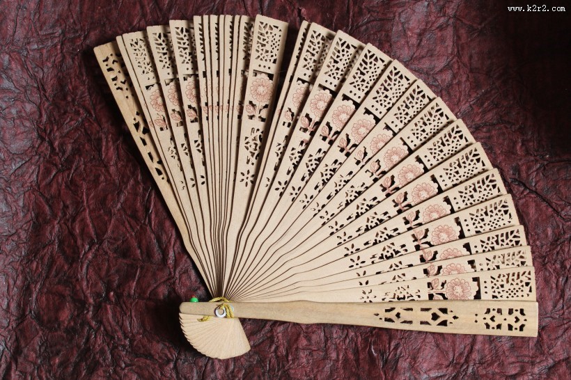 典雅的折扇图片