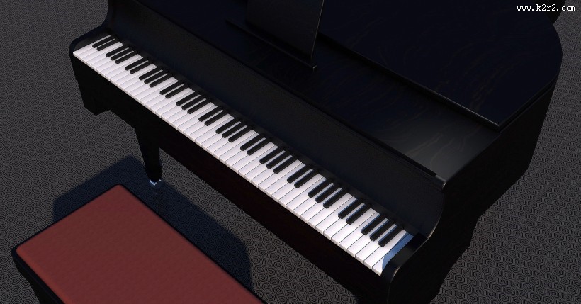 精美典雅的钢琴图片