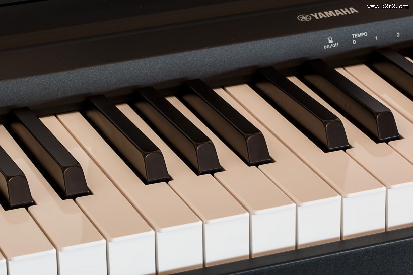 钢琴的黑白键盘图片大全