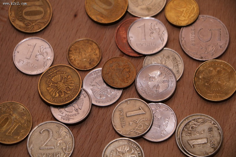 不同的硬币图片