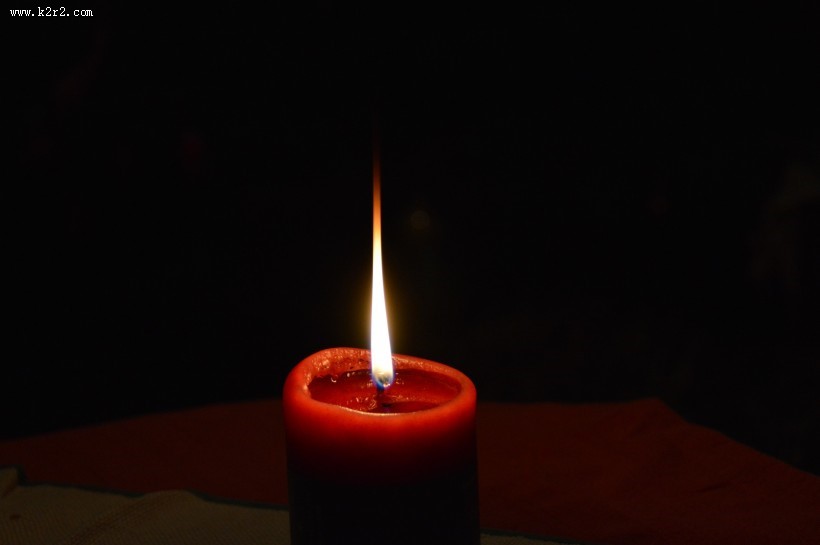 点燃的蜡烛图片大全