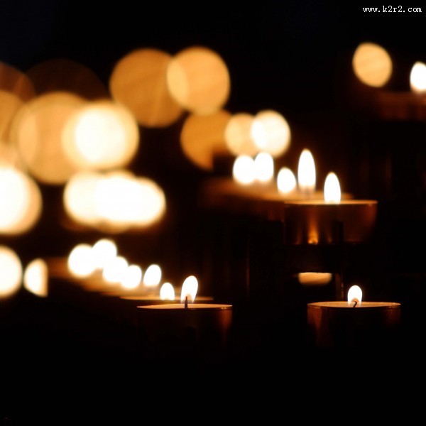 美丽的烛火图片