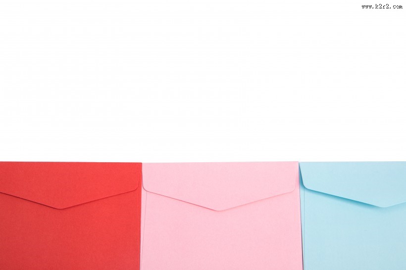 彩色的信封图片