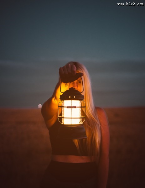 复古的汽灯图片