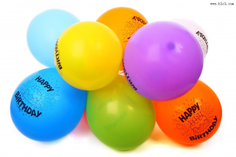 彩色的气球图片
