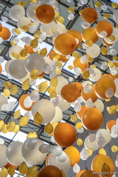 彩色的气球图片