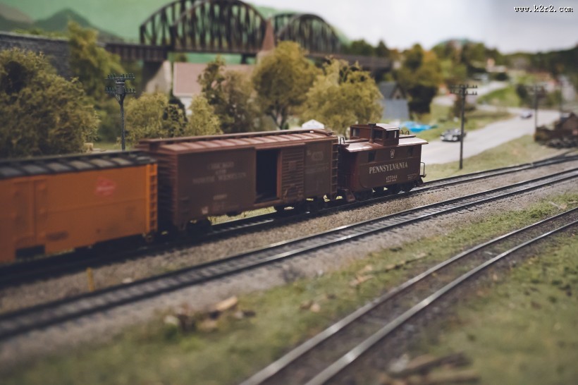 有趣的玩具场景图片