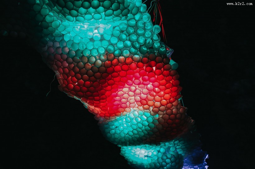 展会上的灯图片