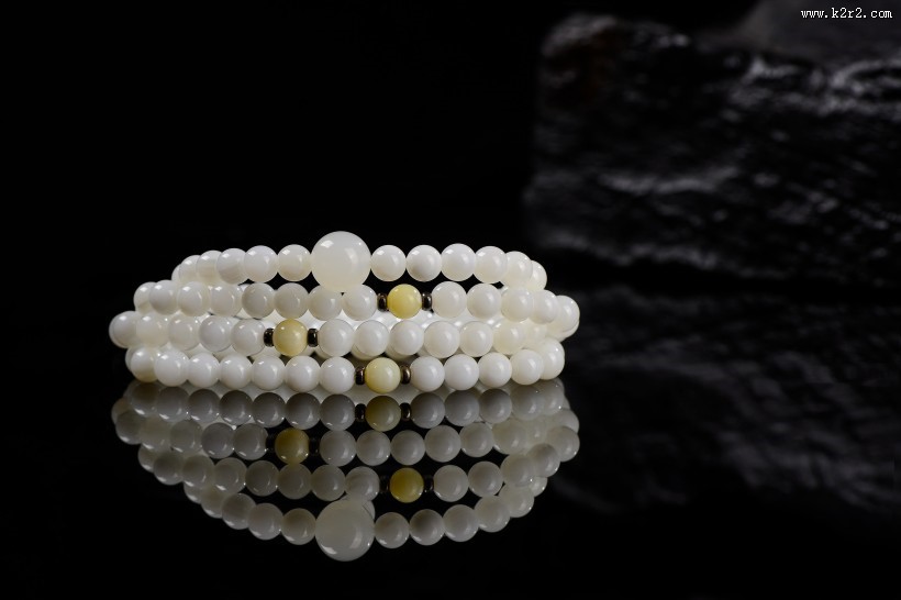 漂亮的珍珠项链图片