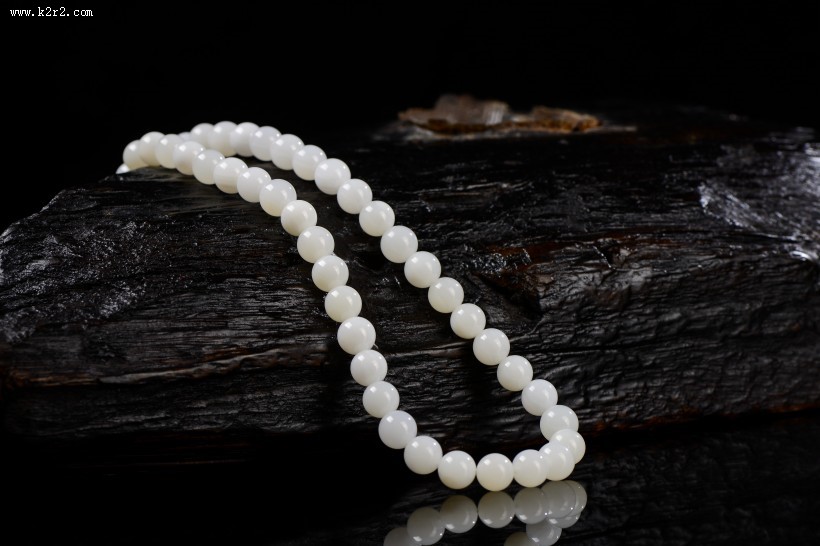 漂亮的珍珠项链图片