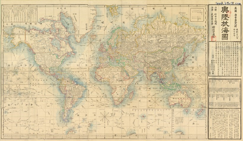 古时代的地图图片大全