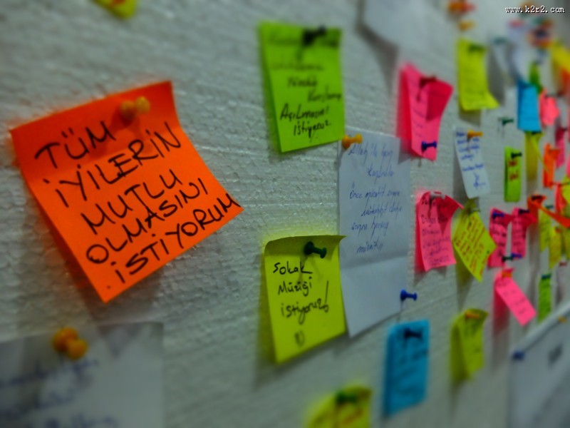 彩色的便利贴图片