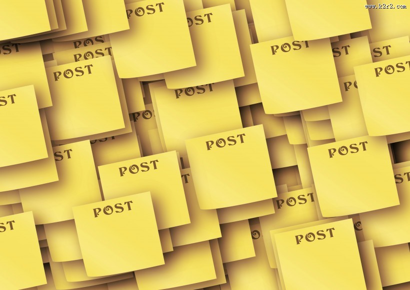 彩色的便利贴图片