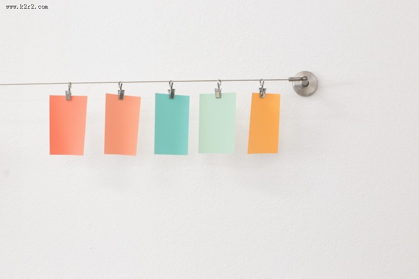 五颜六色的便利贴图片大全
