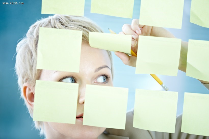 五颜六色的便利贴图片大全