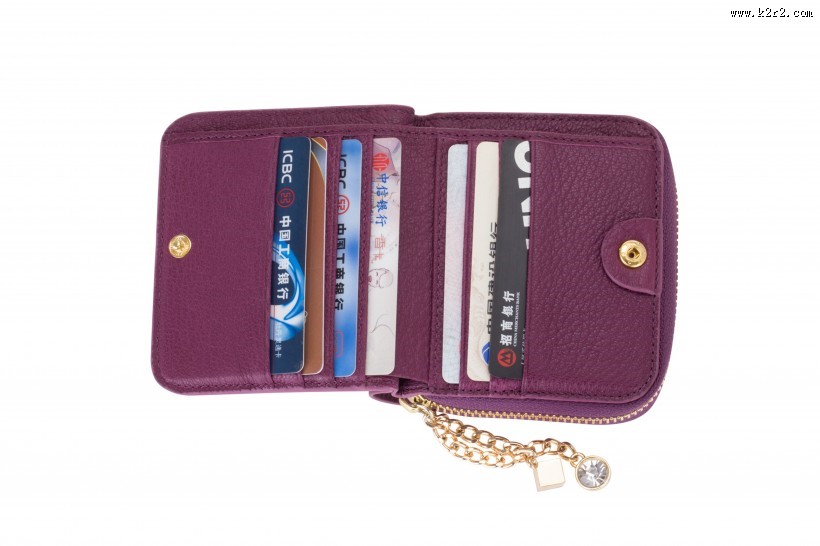 打开的钱包图片