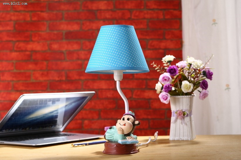 卡通小猴子台灯图片