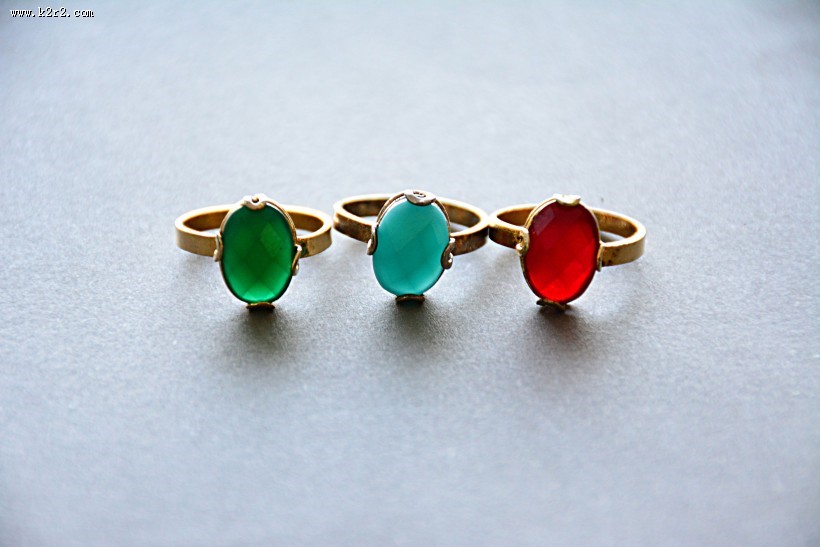 精美的戒指图片