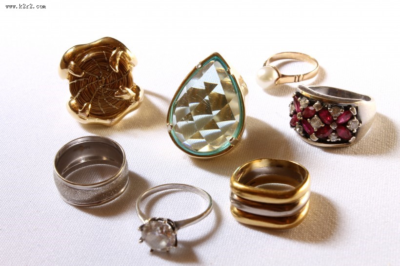 精美的戒指图片