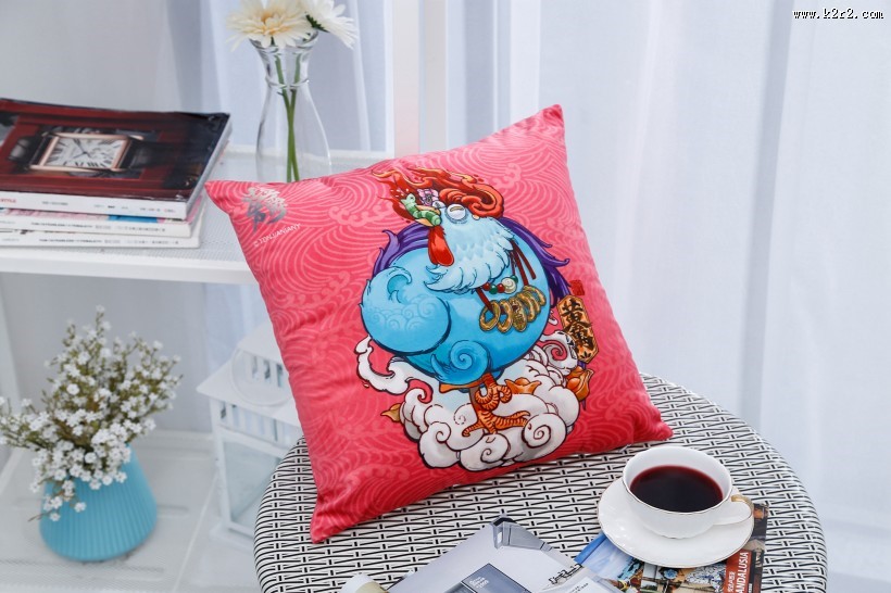 漂亮的卡通抱枕图片