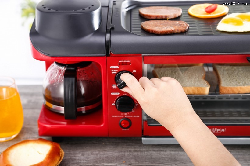 红色早餐机图片大全