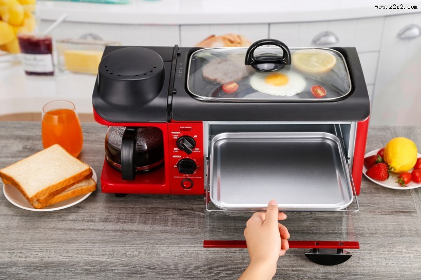 红色早餐机图片大全