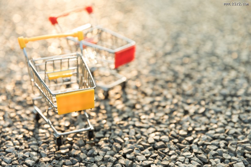精巧迷你购物车玩具图片