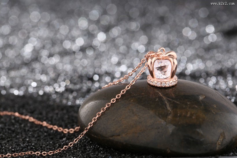 精致好看的项链图片