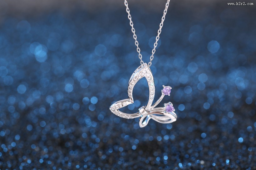 精致好看的项链图片