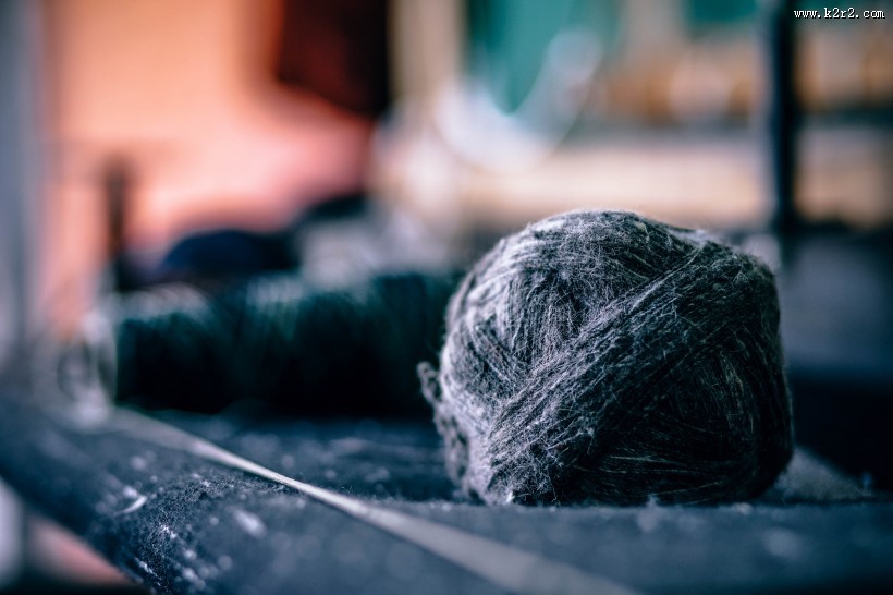 温暖的毛线团图片